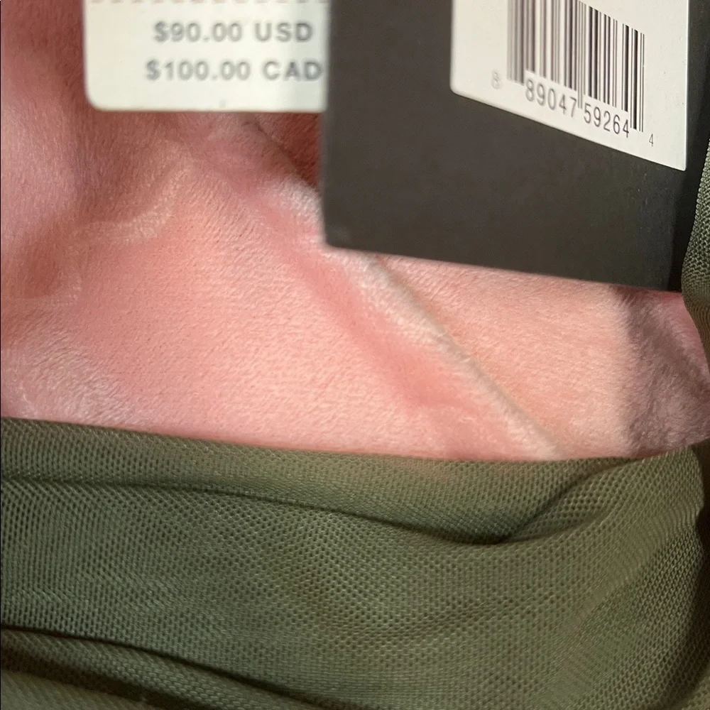 Anthropologie Norma Kamali Long celadon Gloves M/L New wtag